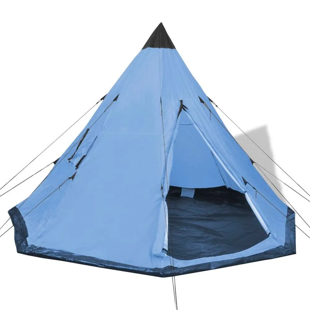 Four People Tent Camping Outdoors Vacation with Bag