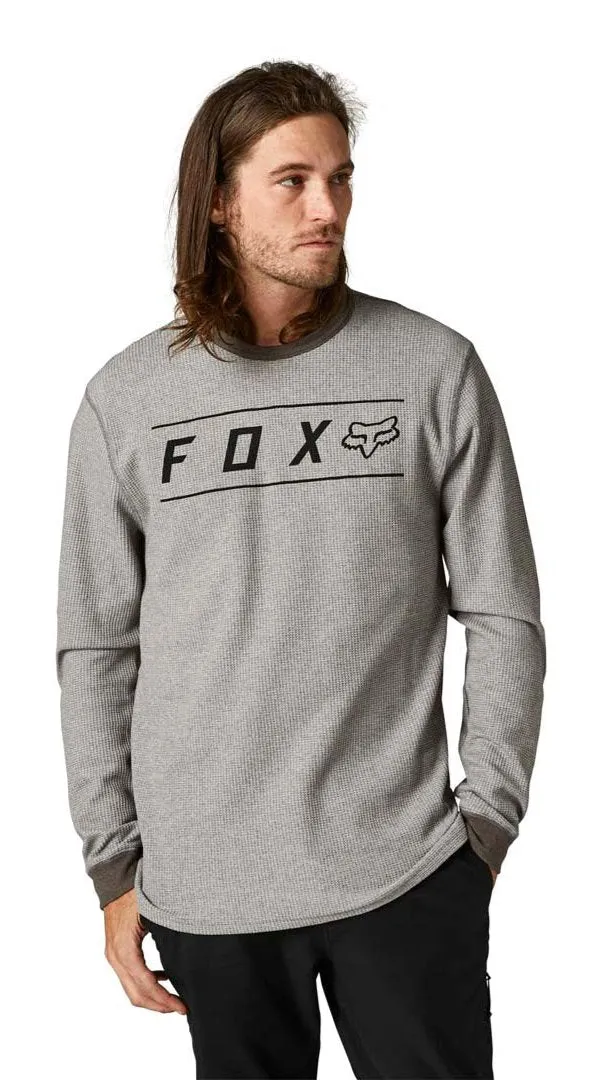 Fox PINNACLE LONG SLEEVE THERMAL Heather Graphite