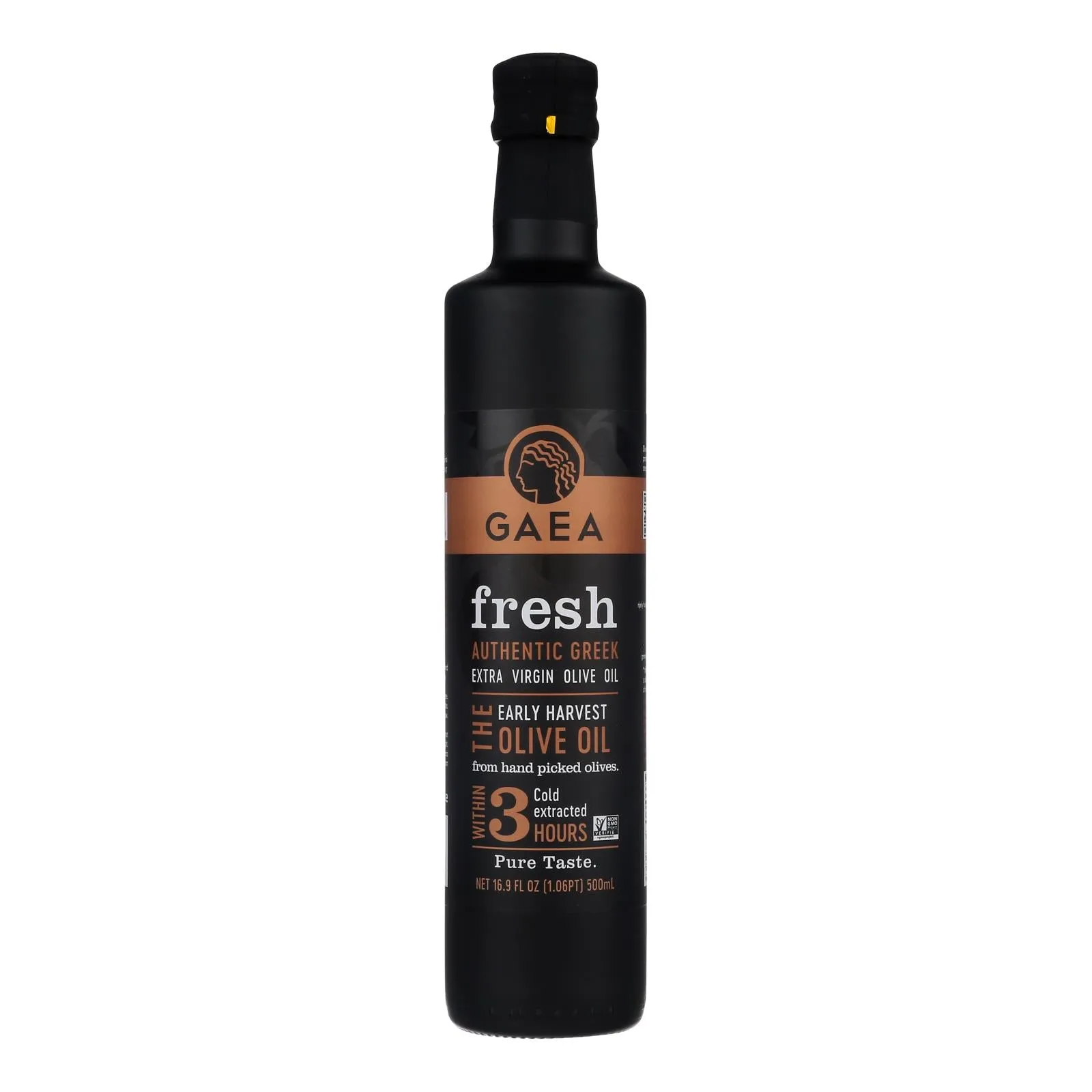 Gaea Olive Oil - Extra Virgin - Gaea Fresh - 17 Oz - Case Of 6