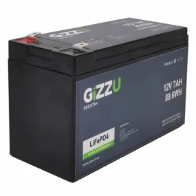 Gizzu 12v 7ah LifePO4 Battery