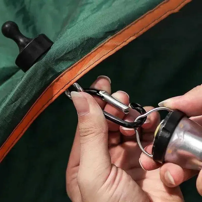 Magnetic Carabiner: Clip and Carry with Convenience (Single Pack)