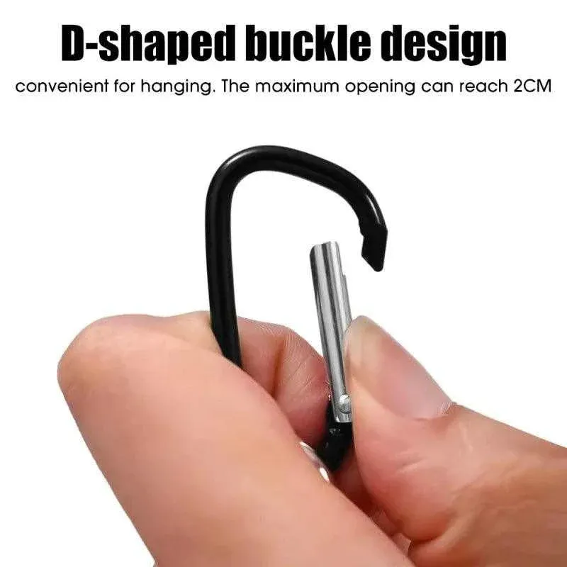 Magnetic Carabiner: Clip and Carry with Convenience (Single Pack)