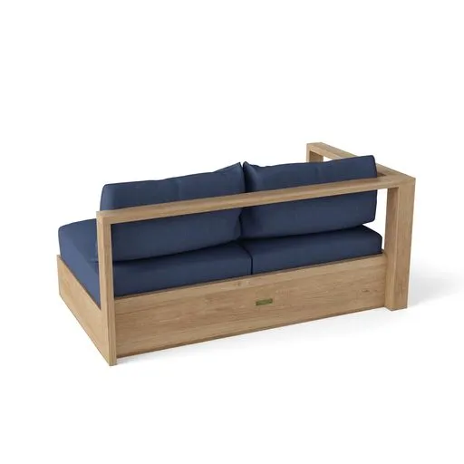 Memorable 5 Piece Sectional in Teak, Creates Momentous Occasions For You, Your Friends, & Your Family.