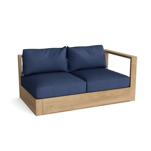 Memorable 5 Piece Sectional in Teak, Creates Momentous Occasions For You, Your Friends, & Your Family.