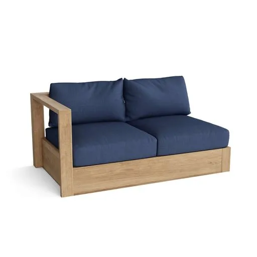 Memorable 5 Piece Sectional in Teak, Creates Momentous Occasions For You, Your Friends, & Your Family.