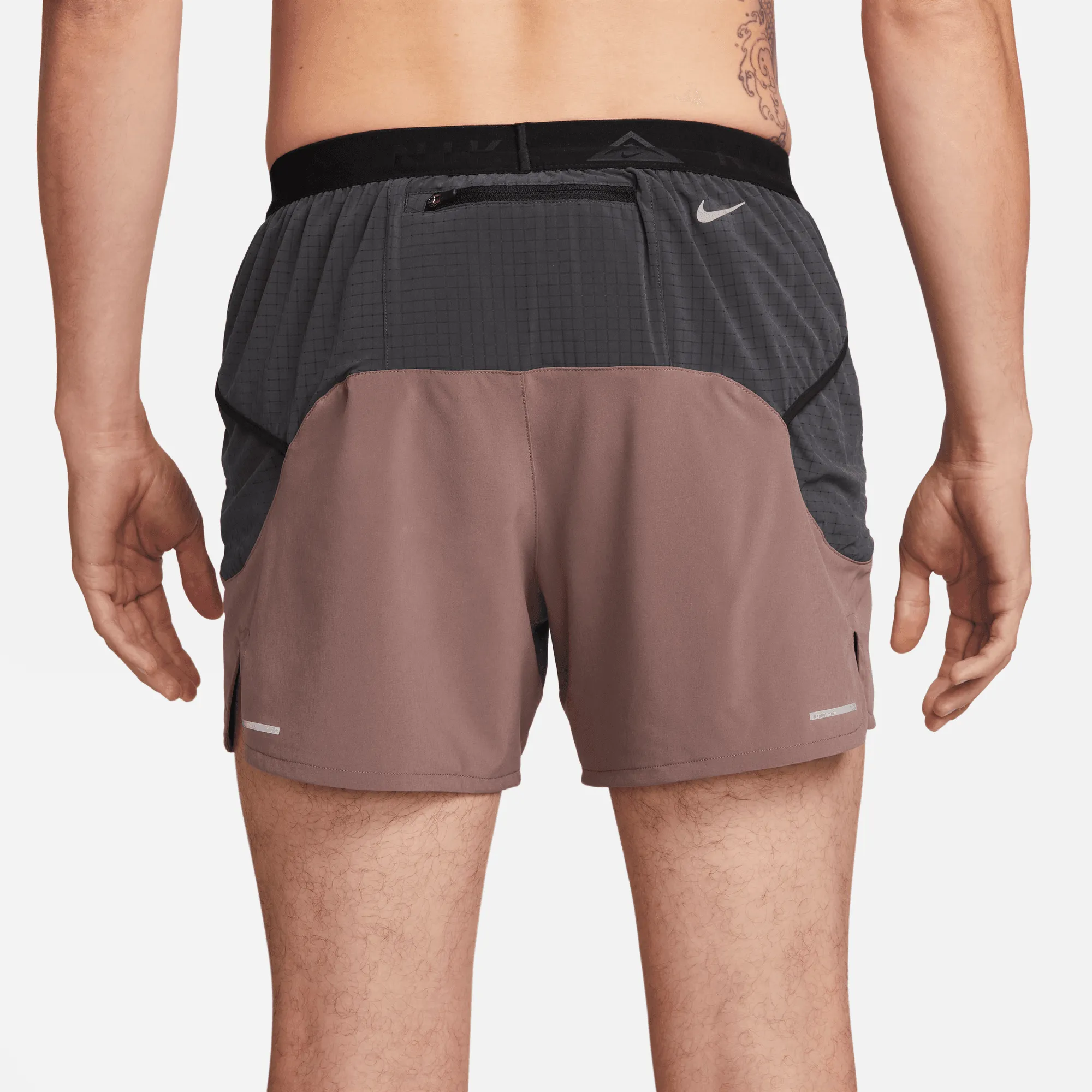 Men's Trail Second Sunrise 5" Brief-Lined Shorts (291 - Plum Eclipse/Anthracite/Guava Ice)