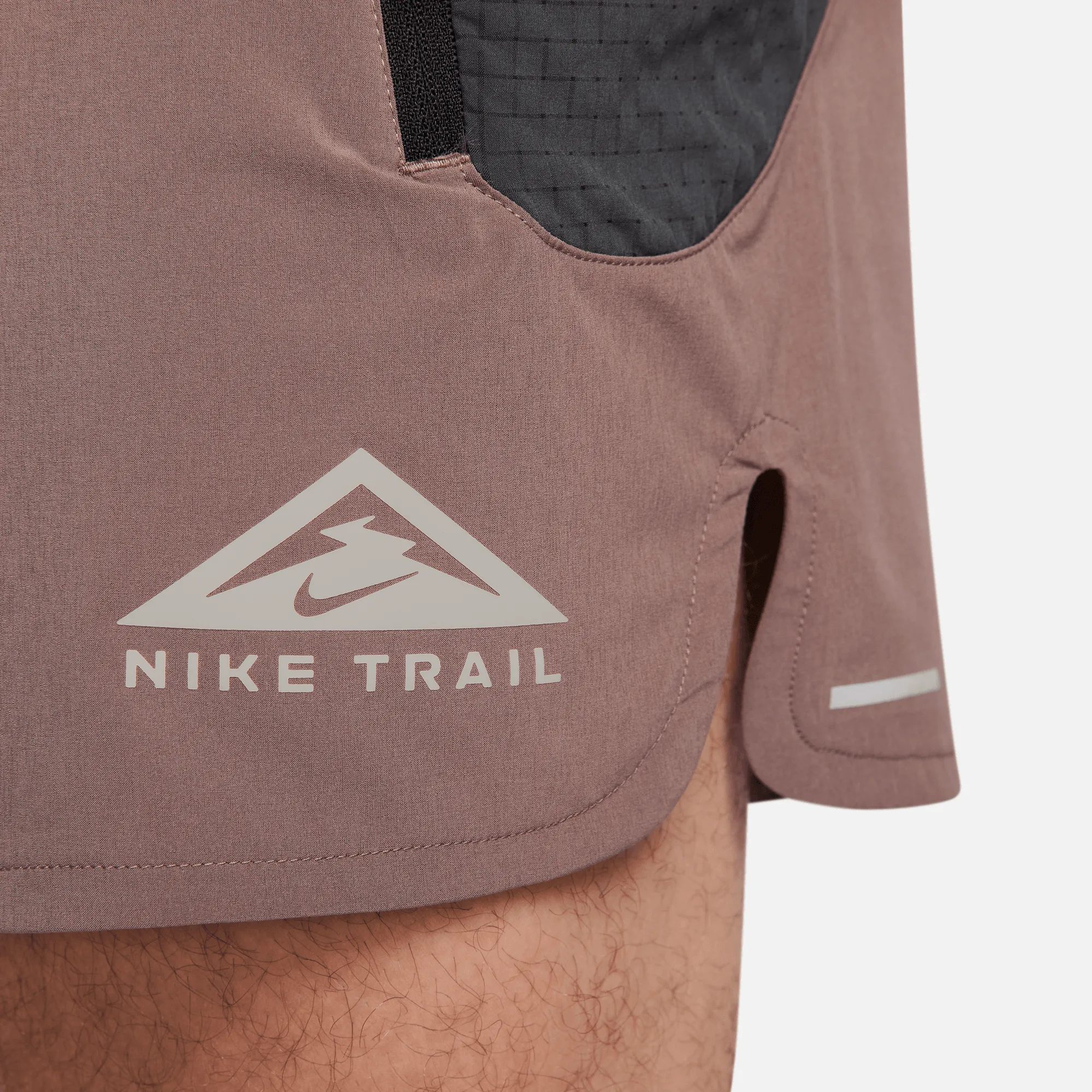 Men's Trail Second Sunrise 5" Brief-Lined Shorts (291 - Plum Eclipse/Anthracite/Guava Ice)