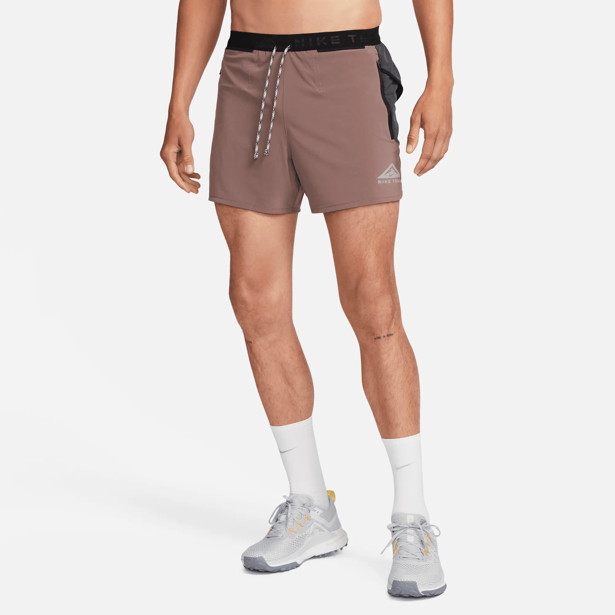 Men's Trail Second Sunrise 5" Brief-Lined Shorts (291 - Plum Eclipse/Anthracite/Guava Ice)