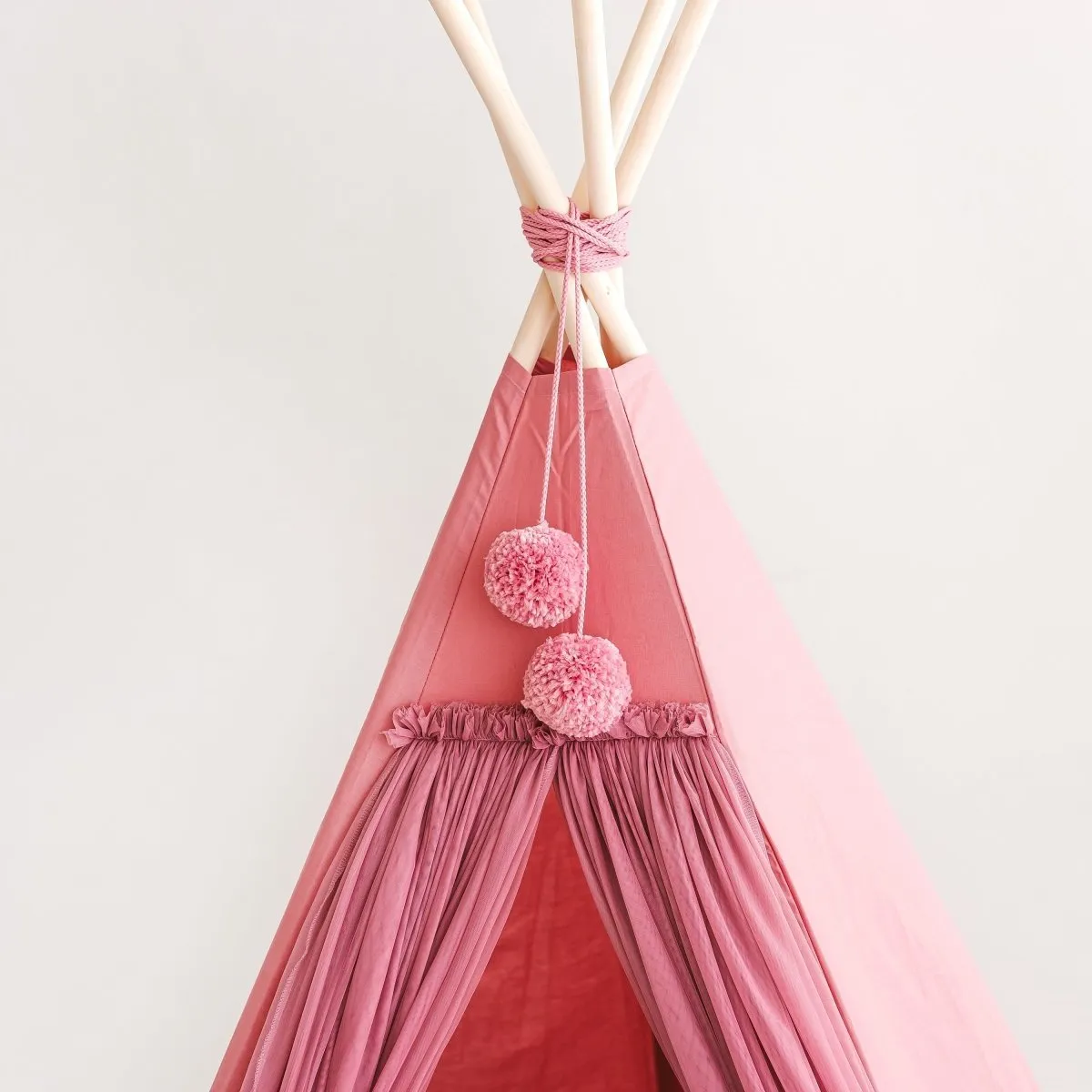 MINICAMP Fairy Kids Play Tent With Tulle in Rose