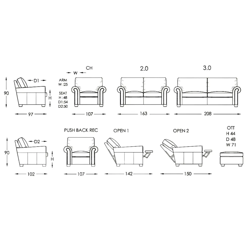 Moran Furniture Brando Recliner