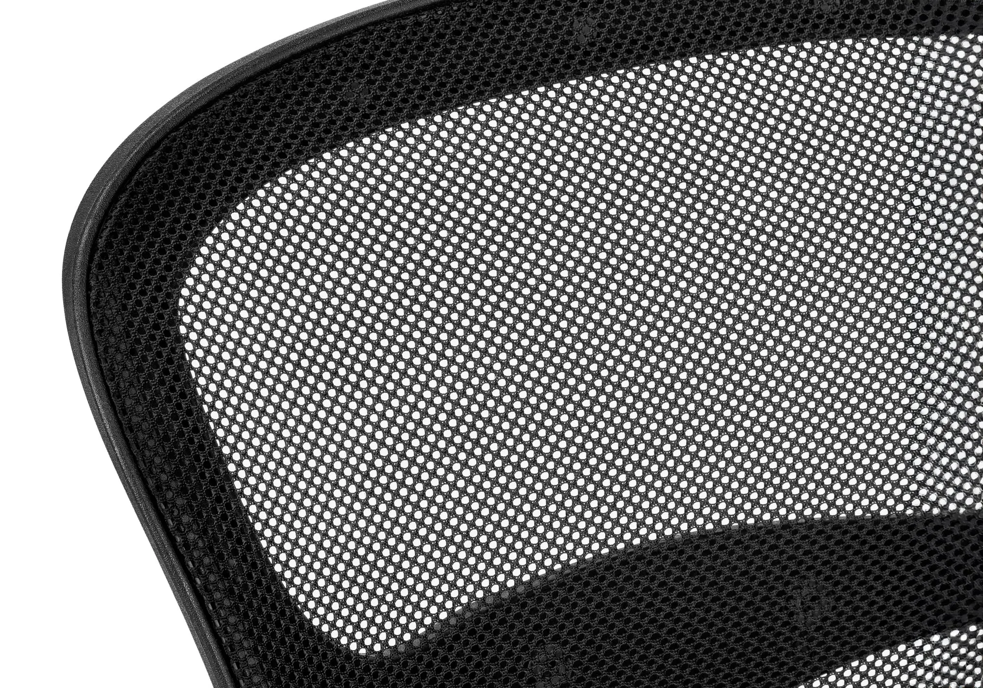 Office Chair, Adjustable Height, Swivel, Ergonomic, Armrests, Computer Desk, Work, Juvenile, Black Mesh, Black Metal, Contemporary, Modern