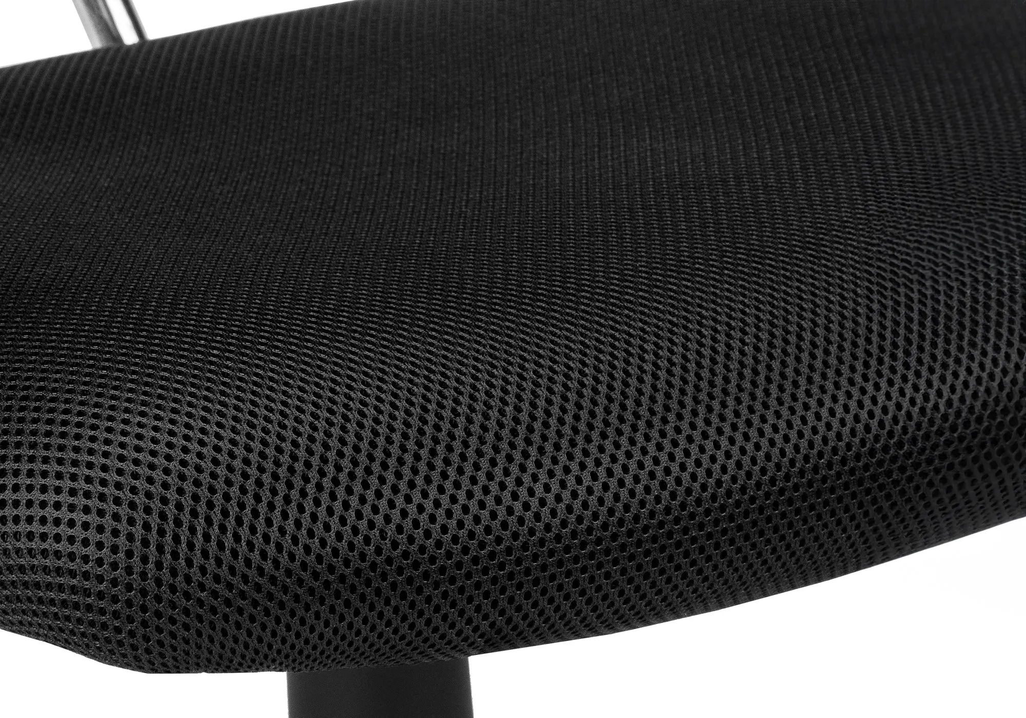 Office Chair, Adjustable Height, Swivel, Ergonomic, Armrests, Computer Desk, Work, Juvenile, Black Mesh, Black Metal, Contemporary, Modern