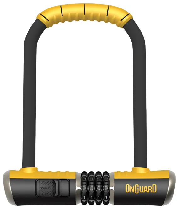 OnGuard Bulldog STD 13mm 11.5cm x 23cm Combo U-Lock