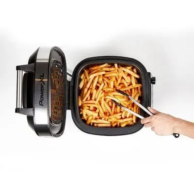 Open Box - PowerXL Grill Air Fryer Combo - Silver