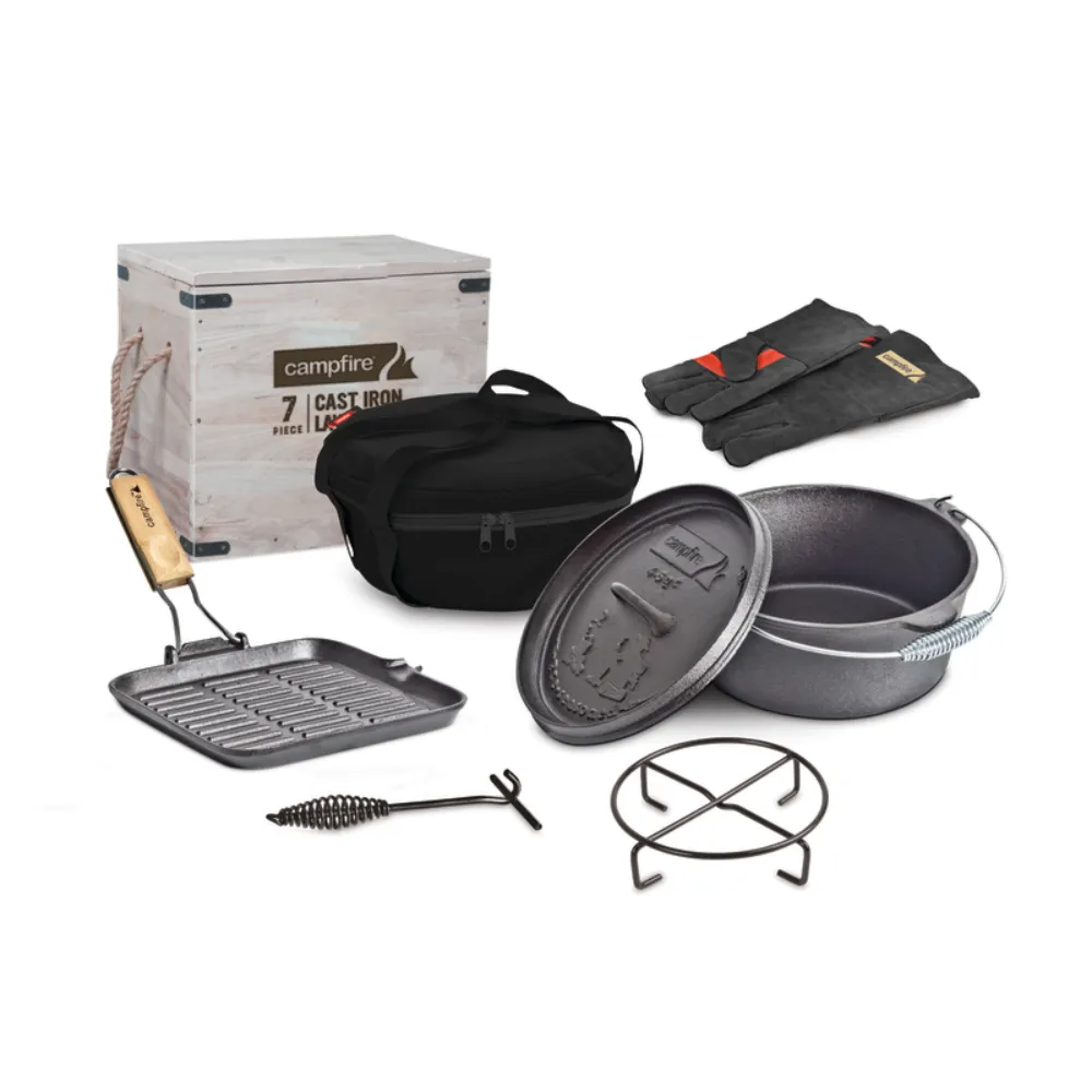 OZTRAIL Cast Iron Lawson Boxed