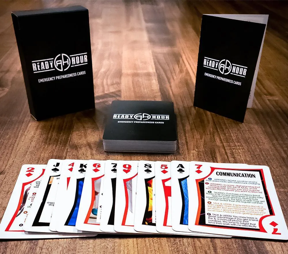 Preparedness Playing Cards by Ready Hour
