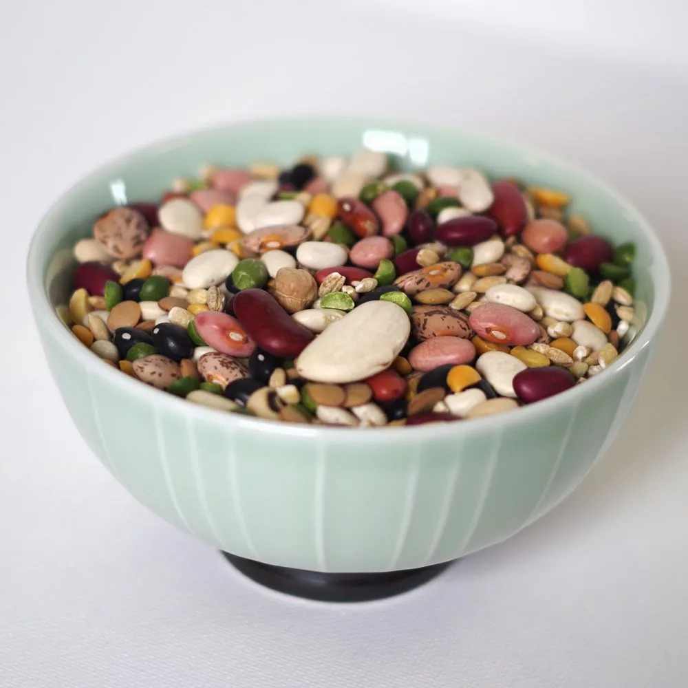 Rainy Day Foods Gluten-Free 16 Bean Mix 84 oz #10 Can - 26 Servings