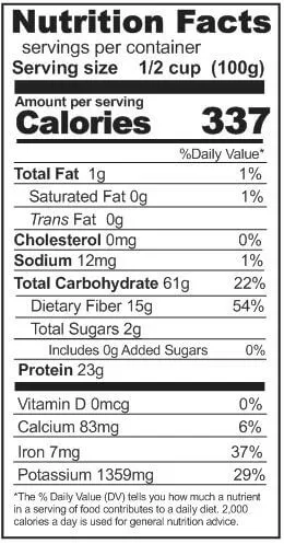 Rainy Day Foods Gluten-Free Small Red Beans 25 lbs Bag - 113 Servings