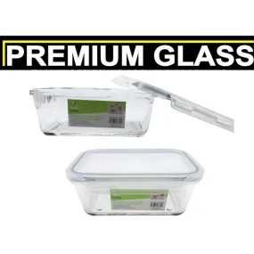 Rectangular Glass Food Storage Container - 1.5L