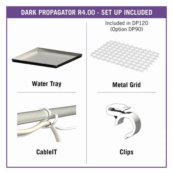 Secret Jardin Dark Propagator 120 v4.0 (4' x 2' x 6 2/3')