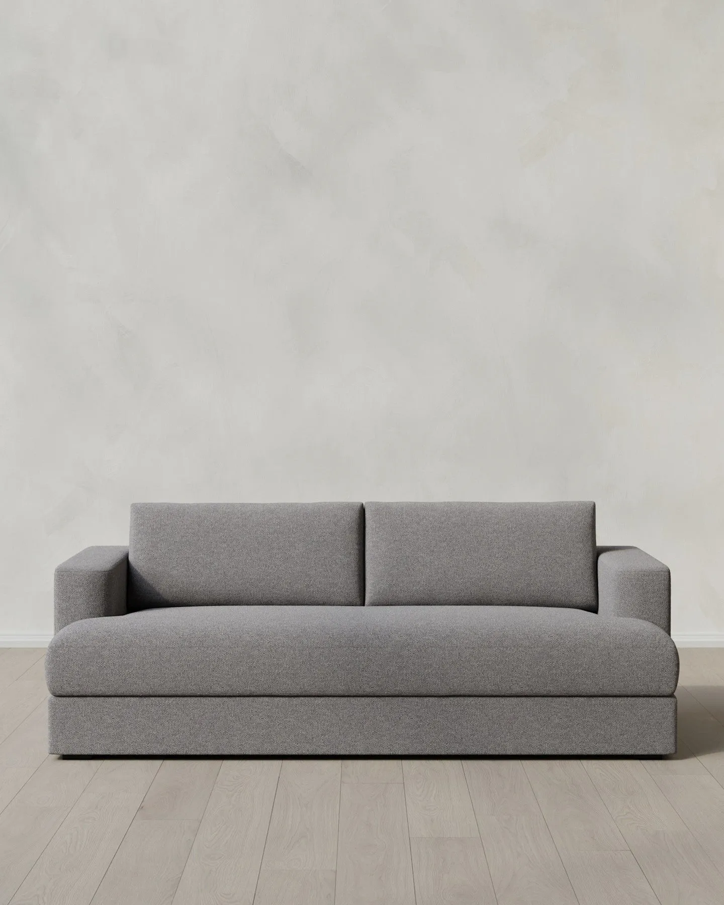 Sierra Performance Basketweave Curved Arm Sofa