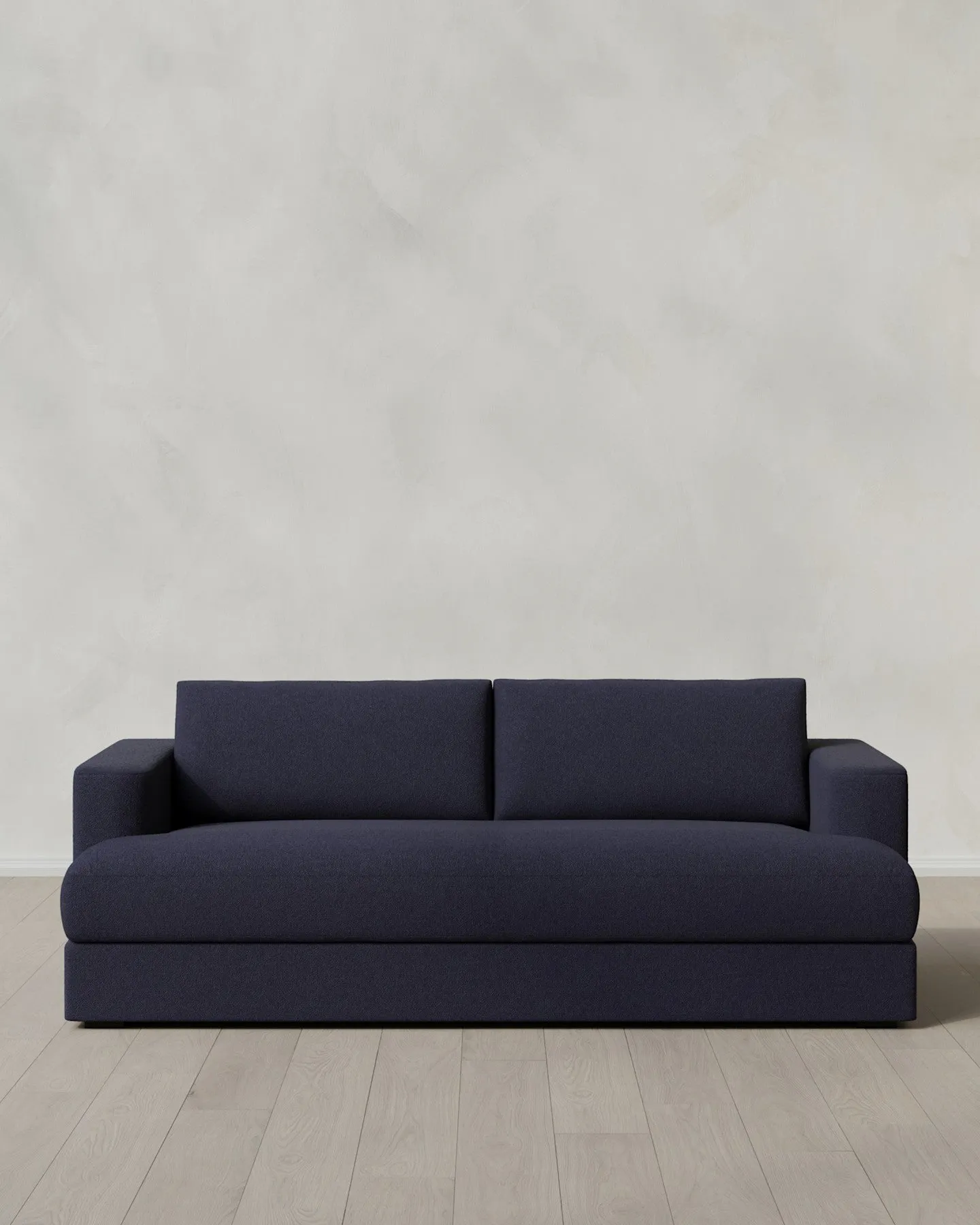 Sierra Performance Basketweave Curved Arm Sofa
