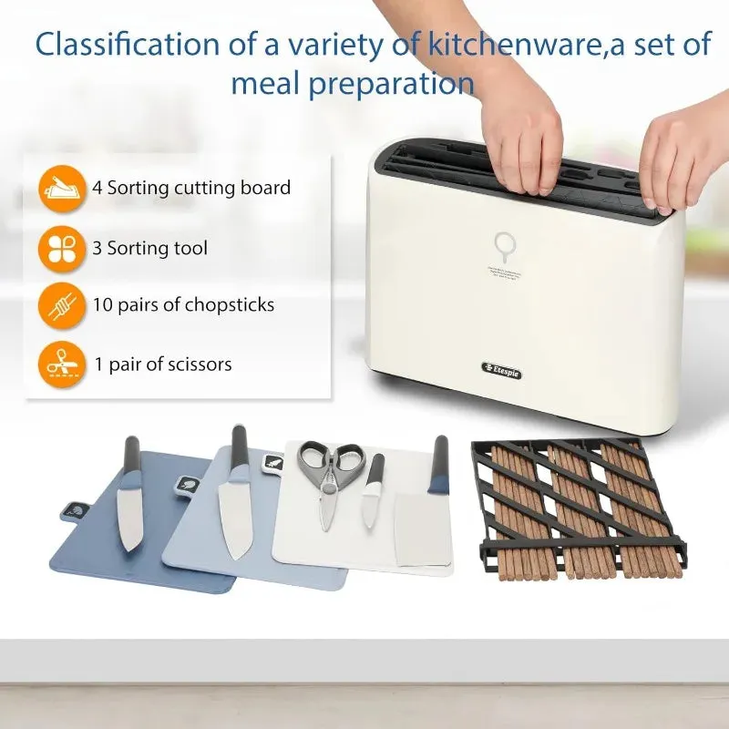Smart Cutting Board  Knife Set