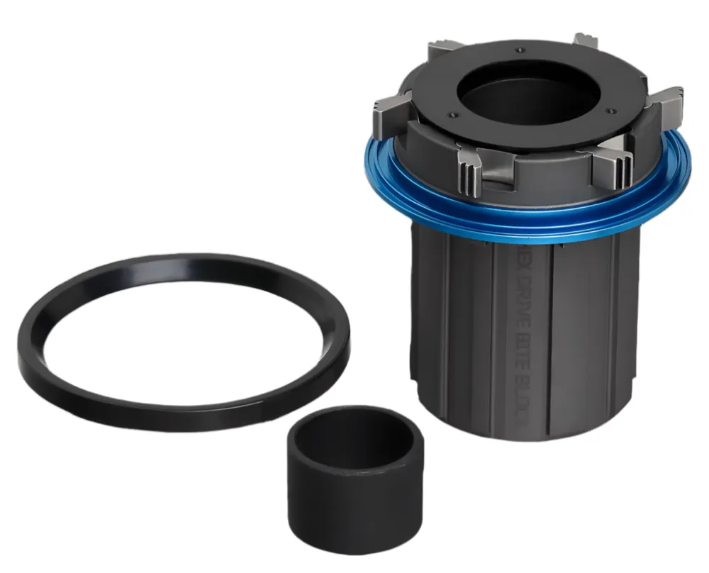 Spank Hex Rear Hub HG Steel Anti-Bite Freehub Body & Spacer Ring
