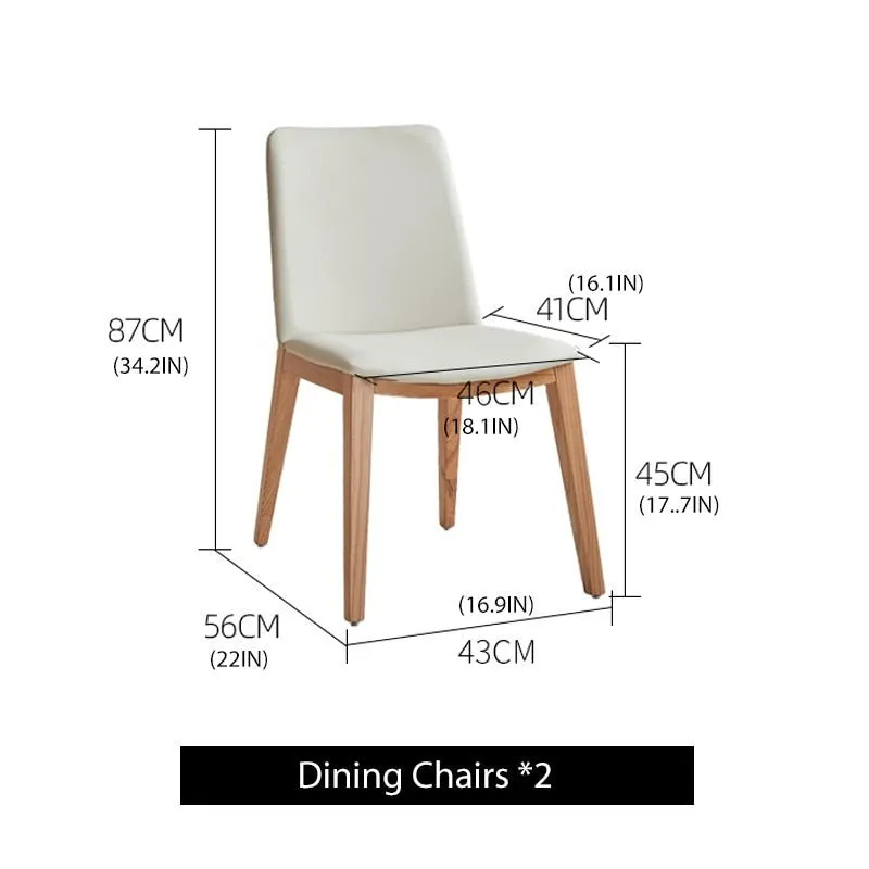 Stable Wooden Dining Room Set with Rock Slab Tabletop