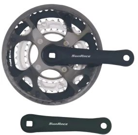 Sunrace Chainwheel & Crank 152mm 48/38/28T