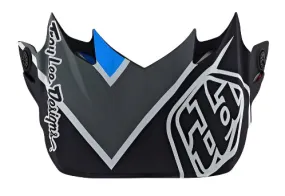 TROY LEE DESIGNS 21 SE4 POLY VISOR BETA ORANGE / NAVY