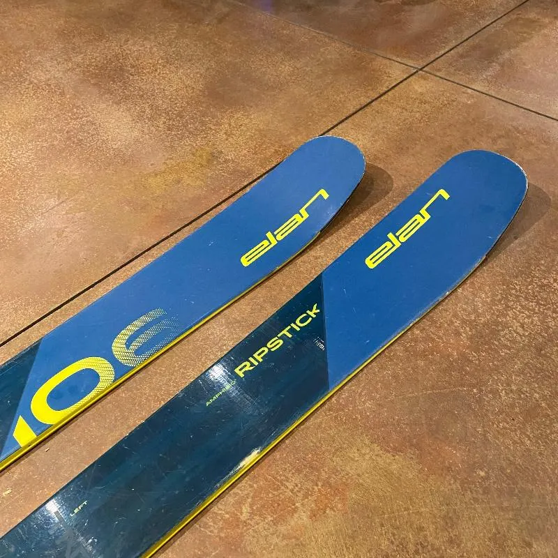 Used Elan Ripstick 106 with Plum Oazo Bindings