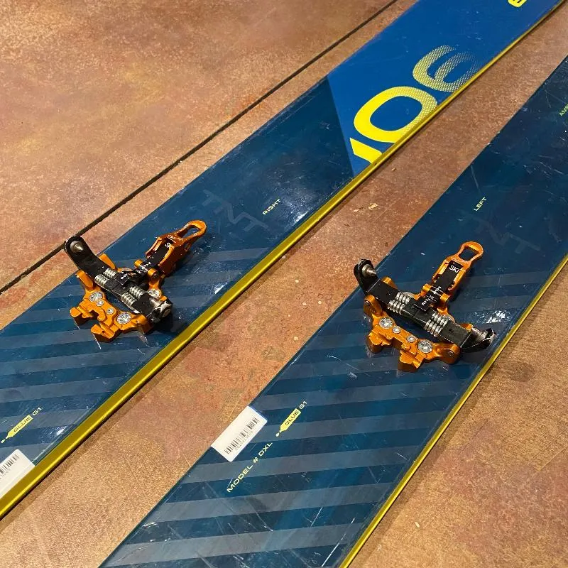 Used Elan Ripstick 106 with Plum Oazo Bindings