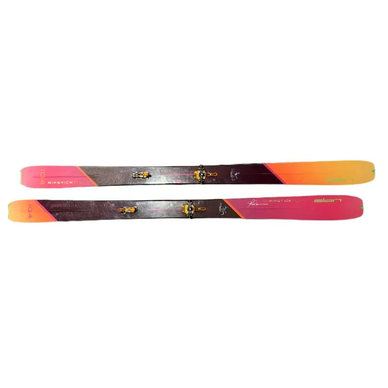 Used Elan Ripstick Tour 104 with Plum Oazo Bindings
