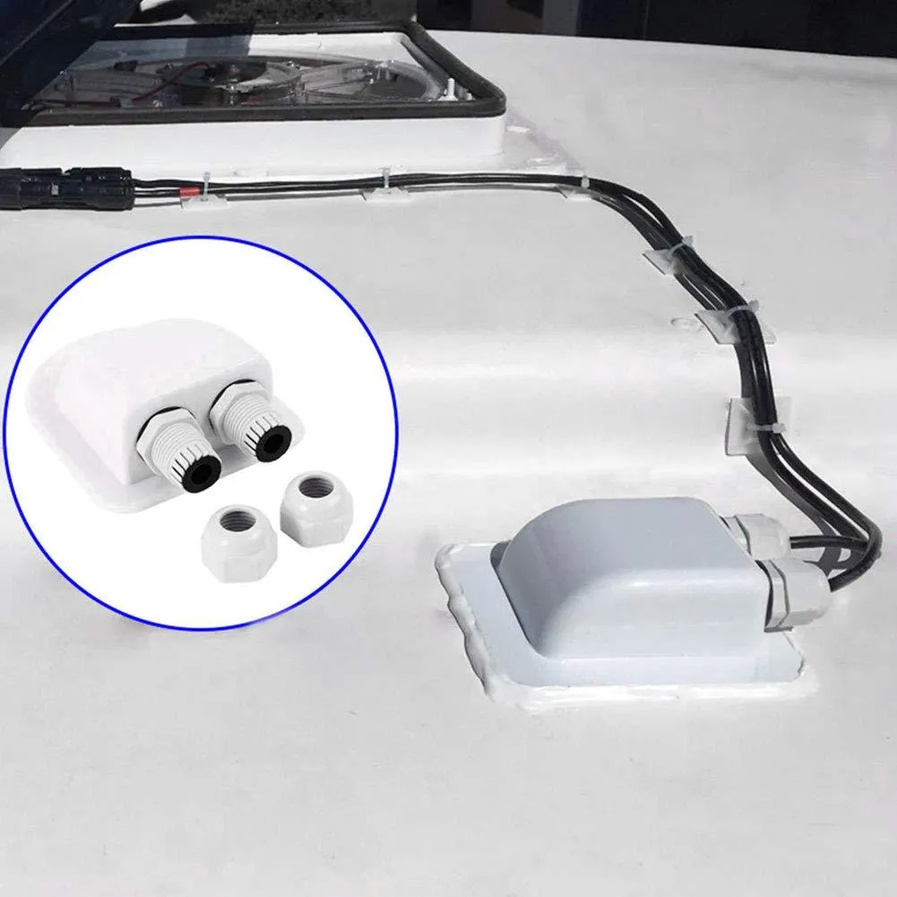 Waterproof Cable Entry Gland Box for RV, Boats, Caravans, Marine by ACOPOWER