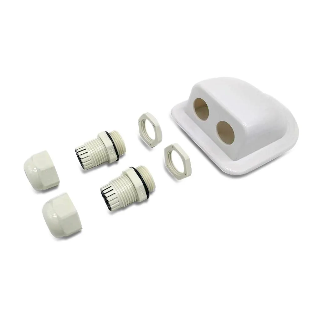 Waterproof Cable Entry Gland Box for RV, Boats, Caravans, Marine by ACOPOWER