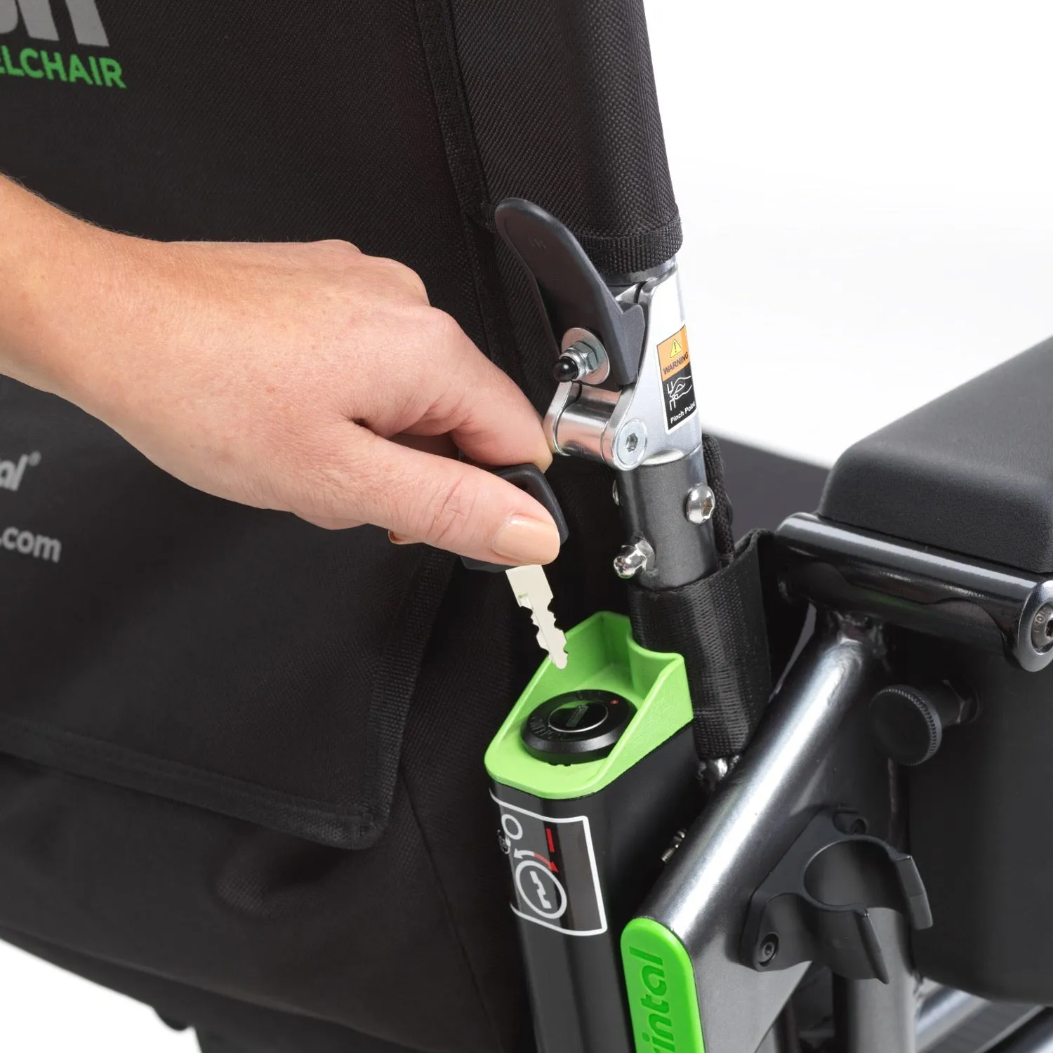 Y-Push Power asssit attended wheelchair