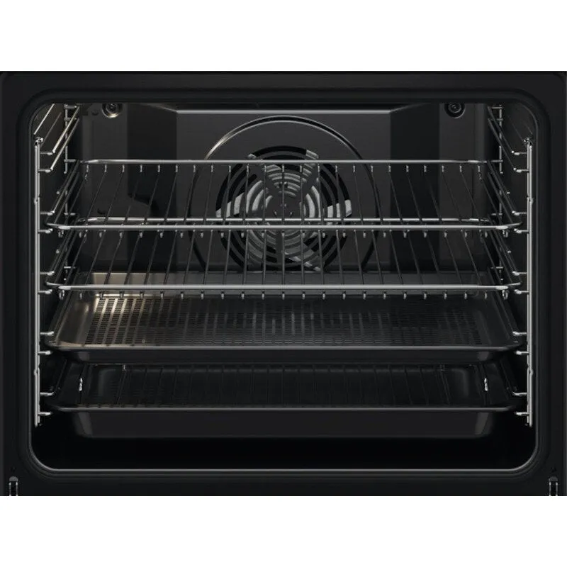 Zanussi ZOHNA7KN Built-In Electric Single Oven, Black, A  Rated