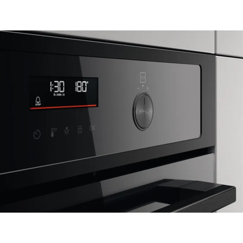 Zanussi ZOHNA7KN Built-In Electric Single Oven, Black, A  Rated