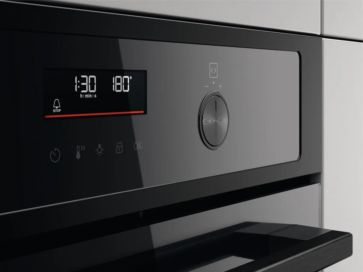 Zanussi ZOHNA7KN Built-In Electric Single Oven, Black, A  Rated
