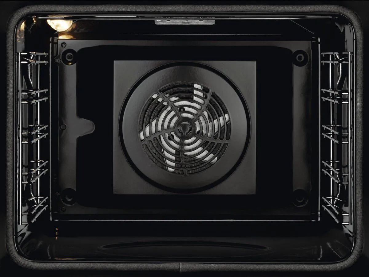 Zanussi ZOPNX6KN Built In Electric Single Oven with Pyrolytic Cleaning - Black