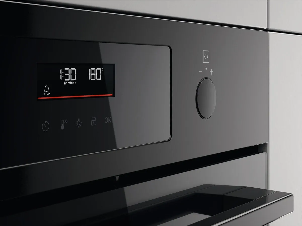 Zanussi ZOPNX6KN Built In Electric Single Oven with Pyrolytic Cleaning - Black